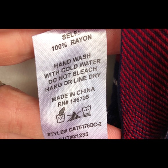 3/12$ Plaid Button Up, Size M - Picture 8 of 8